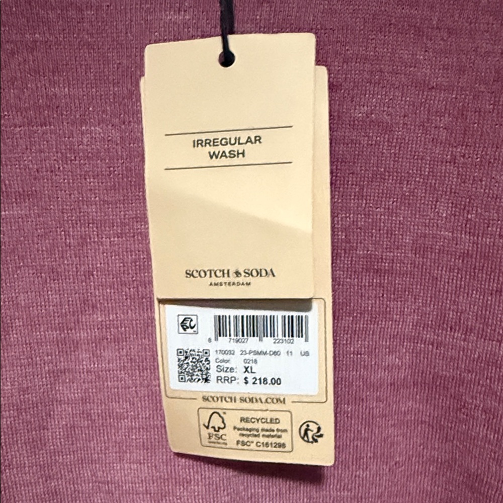 💖 **Scotch & Soda Irregular Wash Dip-Dye Sweater – Size XL (NWT)** 💖 - Picture 2 of 10